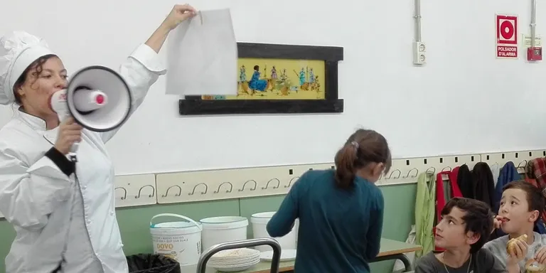 El CEE de Ca N'Oriol ha participat aquest curs en una activitat sobre el malbaratament alimentari