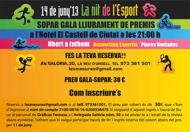 Primera Nit de l'Esport de l'Alt Urgell