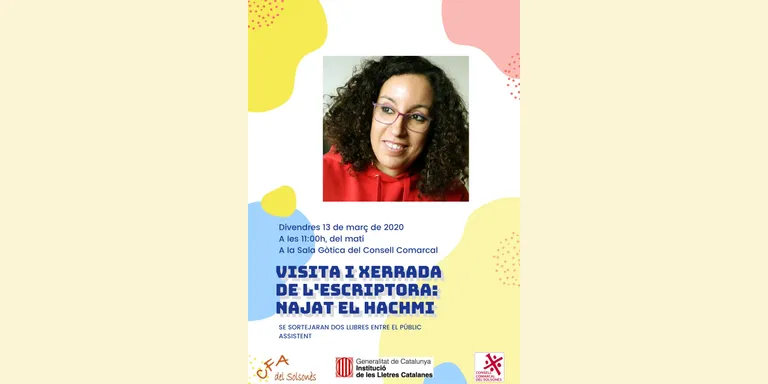 L'escriptora Najat El Hachmi farà una xerrada a Solsona aquest divendres
