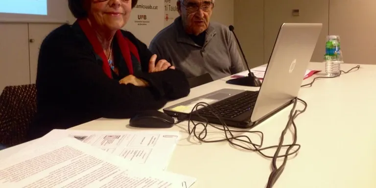 Una vintena de rubinencs, a la ponència sobre gènere i ciències de la Biblioteca