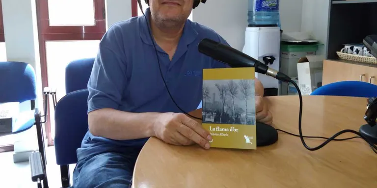 Màrius Blàvia presenta avui la seva nova novel•la, 'La Flama d'Or', a Agramunt