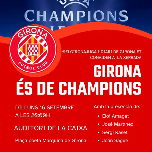 Girona és de Champions: Eloi Amagat, Jose Martínez, Sergi Raset i Joan Sagué