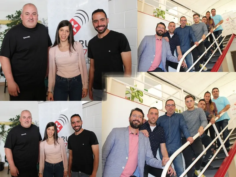 Les dues candidatures van passar pels estudis de Ràdio Rubí / Fotomuntatge