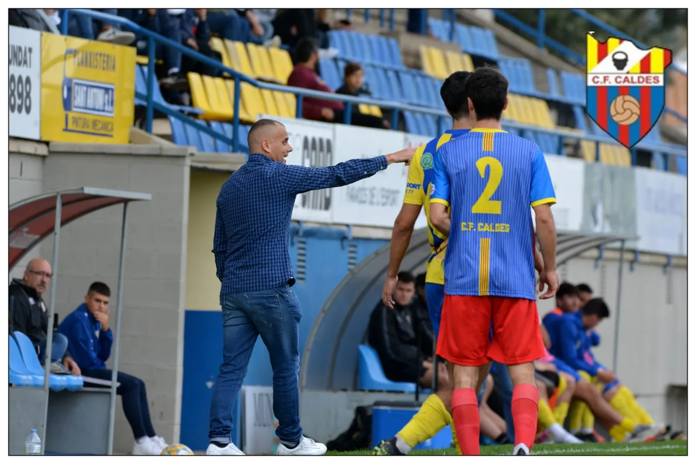 El CF Caldes destitueix l’entrenador del primer equip, José Luis Duque, pels mals resultats