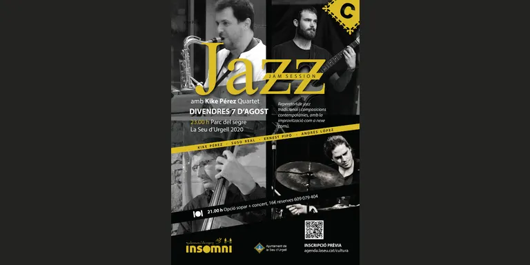 Concert de Kike Pérez Quartet aquest divendres a la Seu d'Urgell