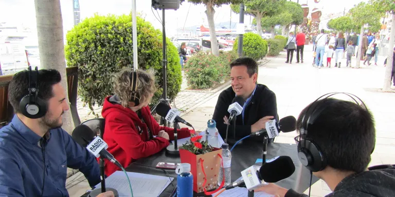 Oliver Klein assegura que es busquen solucions perquè les obres de la Rambla molestin poc aquest estiu