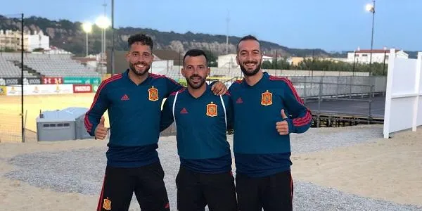 Llorenç Gómez, Adrián Frutos i Eduard Suárez, convocats amb la Selecció Espanyola per disputar el Mundialet de Futbol Platja
