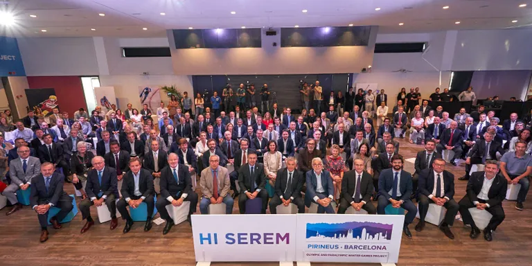 La candidatura Pirineus-Barcelona als Jocs d'Hivern presenta nous suports