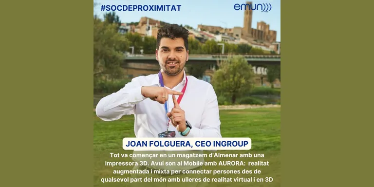 #socdeproximitat amb Joan Folguera INGROUP
