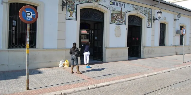 La estación de trenes de Utrera