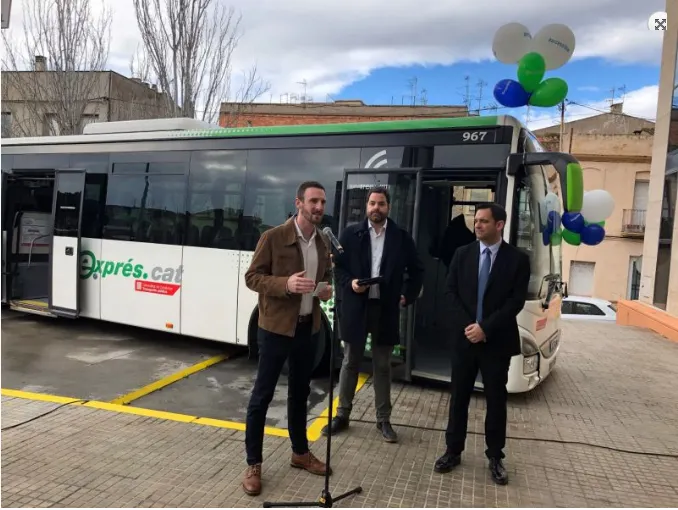 El Departament amplia el servei exprés d'autobús entre Caldes i Barcelona