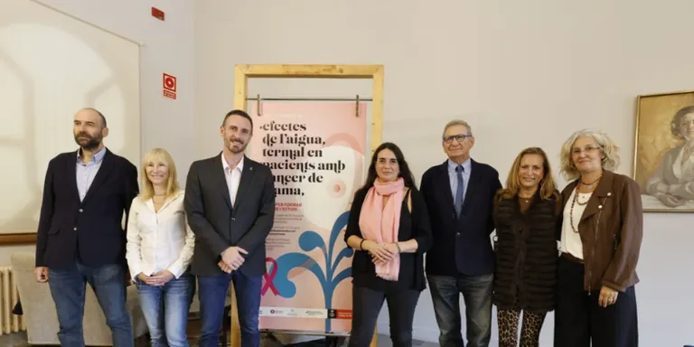 L’ajuntament col·laborarà en un estudi que analitzarà els efectes de l’aigua termal en pacients amb càncer de mama