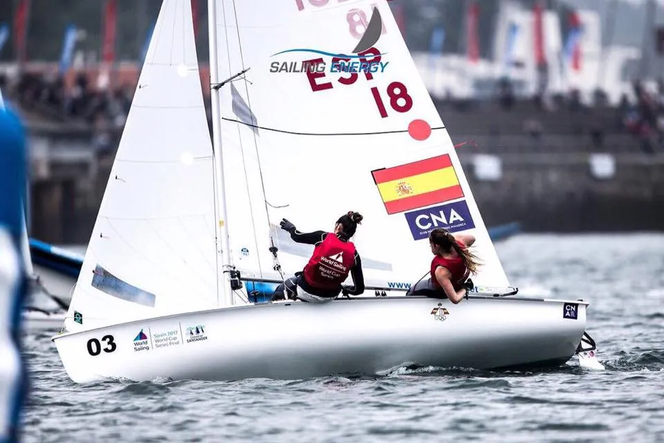 Discret debut de Silvia Mas i Patri Cantero al 470 femeni
