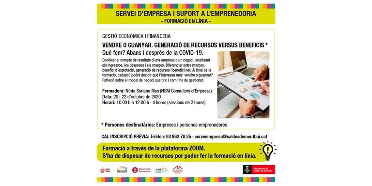 Continuen les propostes formatives impulsades per l'Ajuntament