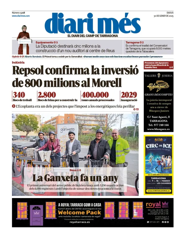 Cop d'ull als diaris d'aquest dijous 30 de gener