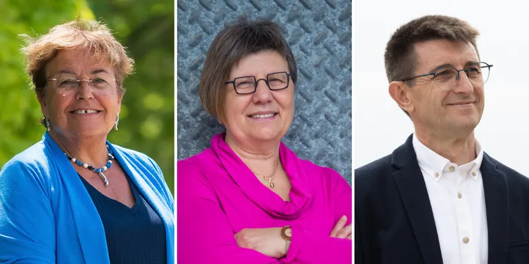 María José Figueras, Mercè Gisbert i Josep Pallarès Marzal, candidats a les eleccions a rector o rectora de la URV