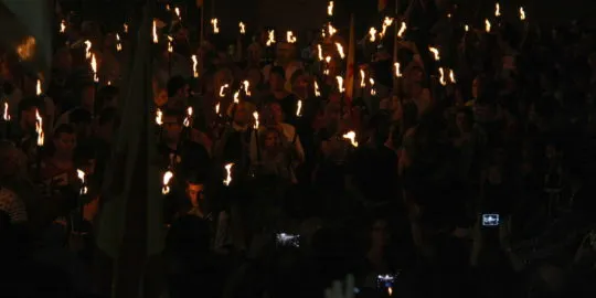 Les activitats amb motiu de la Diada de Catalunya previstes per avui dimarts han quedat anul.lades a causa de la previsió de pluja que hi ha per aquest vespre