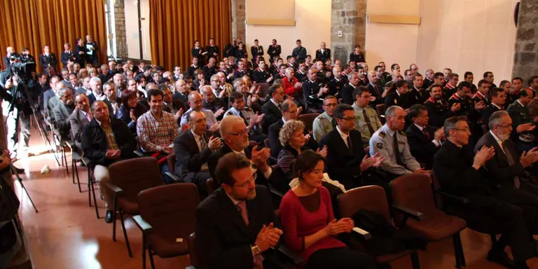 Els Mossos celebren a la Seu el Dia de les Esquadres
