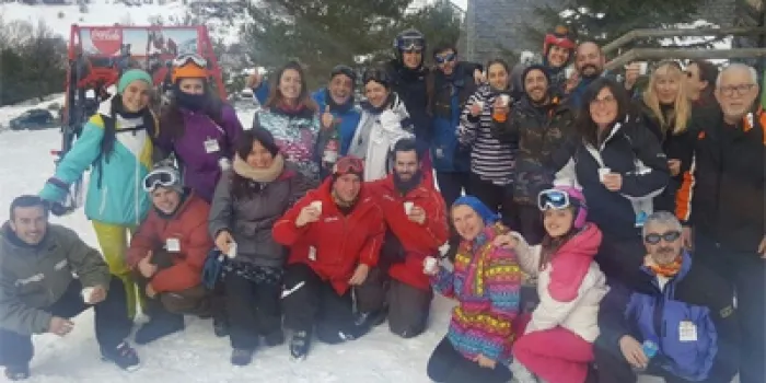 L’Associació Ski Arenys, satisfeta de la sortida a la neu d’aquest passat cap de setmana a Spot Ski