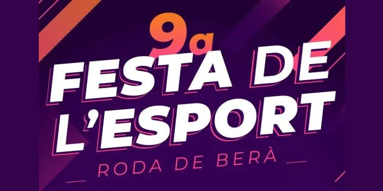 Roda de Berà celebra aquest dissabte la novena edició de la Festa de l’Esport