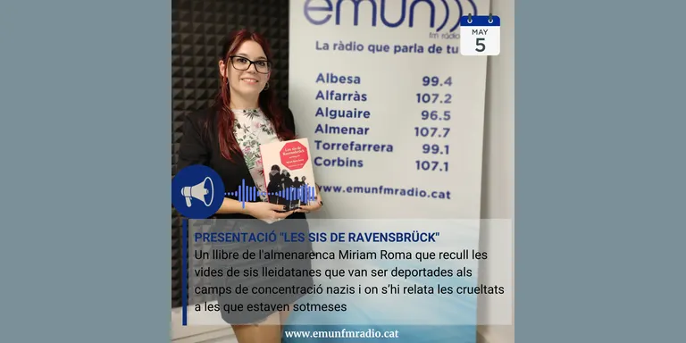 Presentació del llibre "Les sis de Ravensbrück" un treball de l'almenarenca Miriam Roma