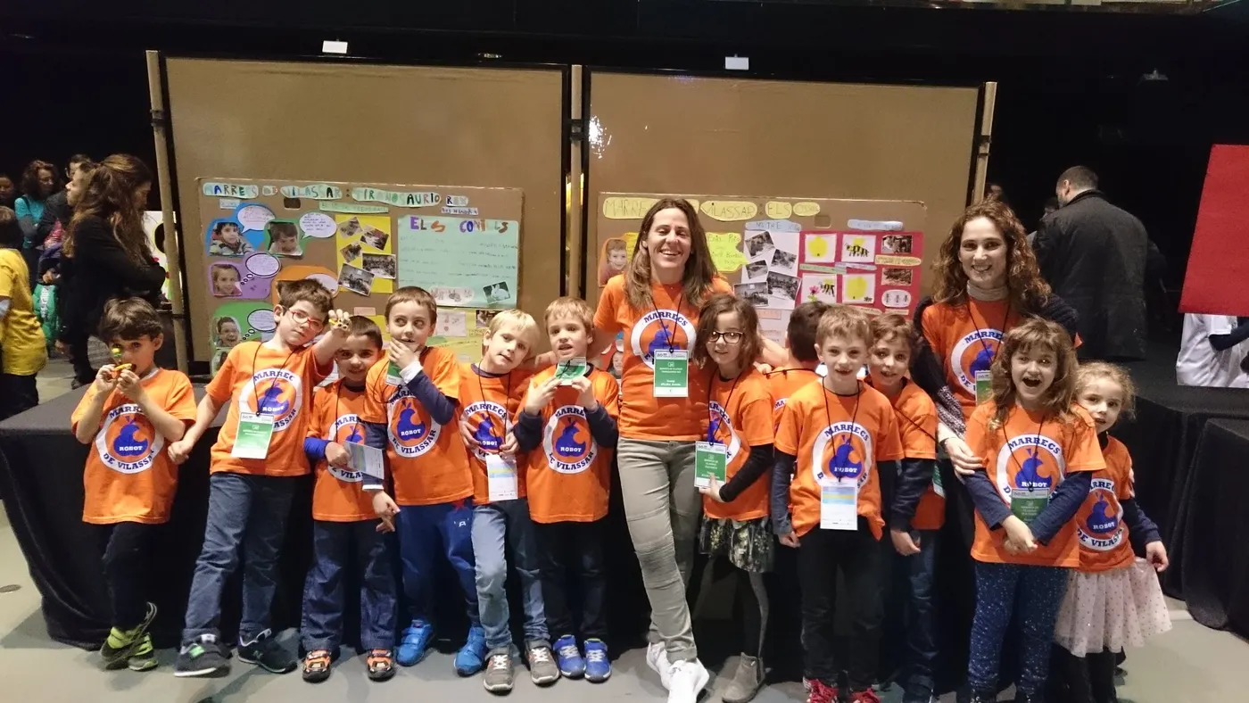 Els juniors dels Marrecs han participat al First Lego League amb un projecte sobre abelles