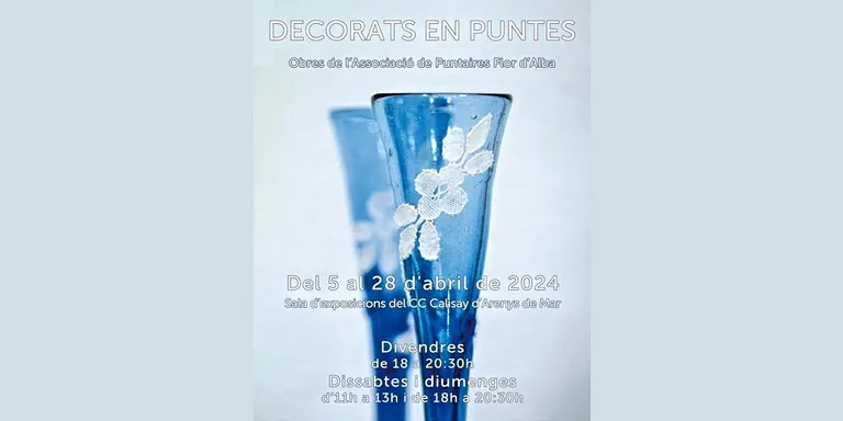 'Decorats en puntes' és l'exposició que es podrà veure a partir d'avui al Calisay