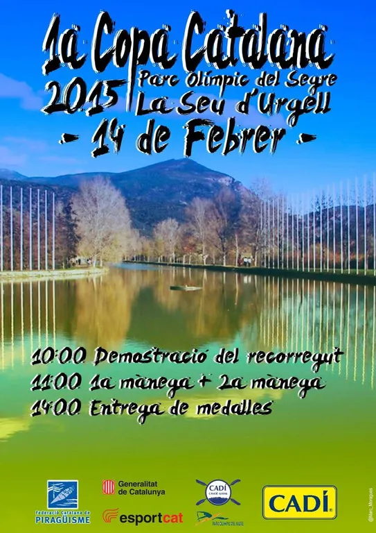 El Parc del Segre acull la primera prova de la Copa Catalana 2015 d'eslàlom