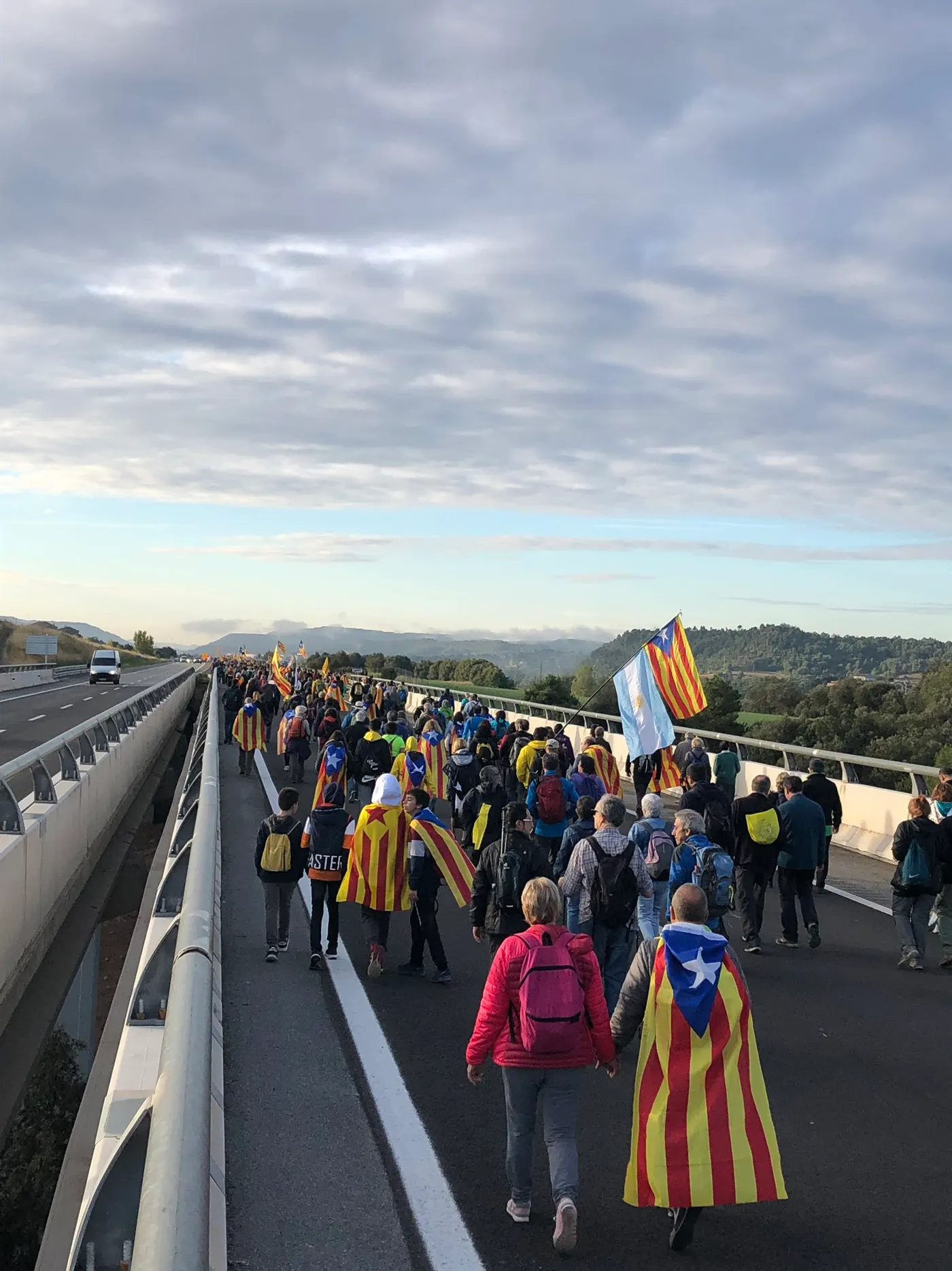 L'ANC de Solsona organitza autobusos per assistir a les dues últimes jornades de la Marxa per la Llibertat