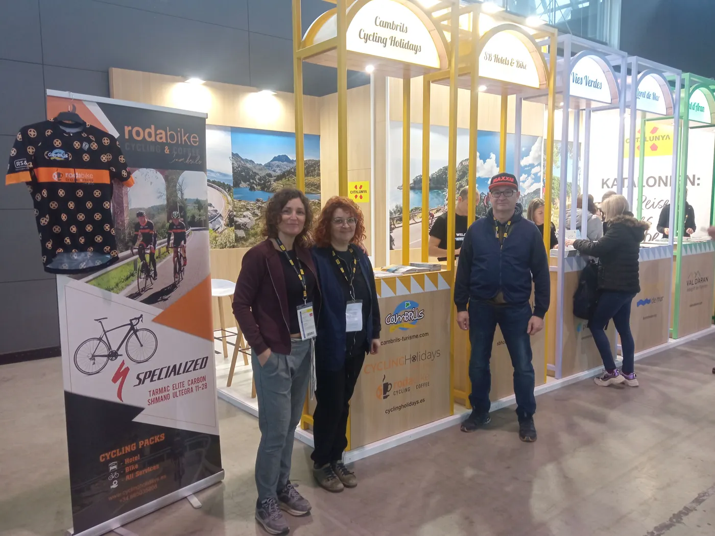 Cambrils llueix la seva oferta cicloturista a la fira CMT Holiday Exhibion d’Alemanya
