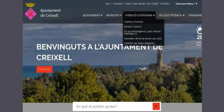 L'Ajuntament de Creixell crea un lloc web per a penjar ofertes de feina d'empreses privades