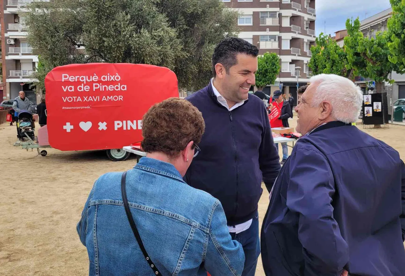 Xavier Amor (PSC): «La Generalitat només ofereix 90 places públiques a les residències de gent gran de Pineda, mentre que  pobles més petits tenen més de 200»
