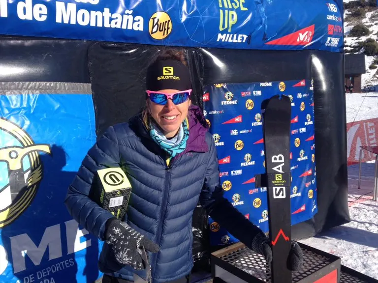 Laura Orgué estrena la temporada d'esquí de muntanya amb victòria a l'Open Vall de Boí