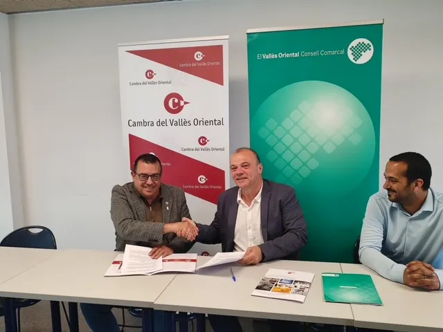 La Cambra del Vallès Oriental i el Consell Comarcal apleguen forces per ajudar les empreses del territori a recuperar-se de l'impacte de la Covid-19