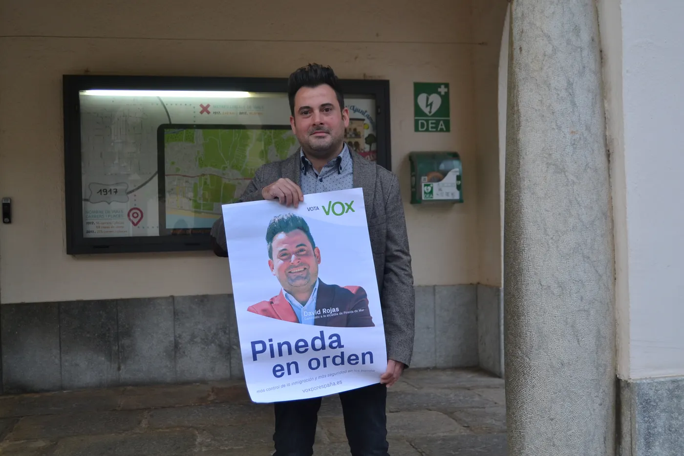 Vox es mostra convençut d'aconseguir representació a l'Ajuntament de Pineda