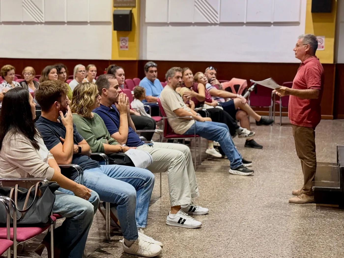 Imatge d'un moment de la sessió de priorització del divendres 16 d'octubre de 2026