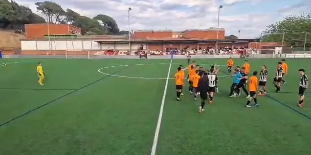 Destituït l'entrenador del filial del CF Arenys per empentar l'àrbitre durant un partit