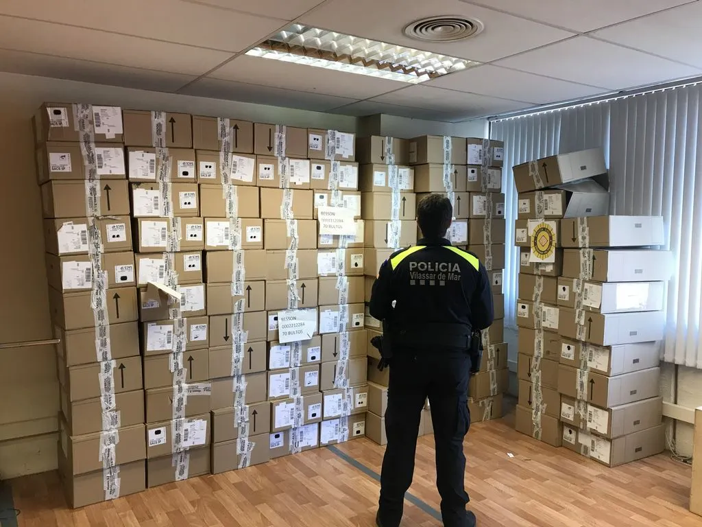 La Policia Local deté una persona per diversos delictes