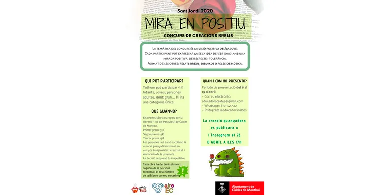 Avui diumenge és l'últim dia per participar a l'edició d'enguany del "Mira en positiu"