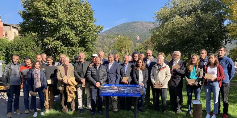 El Parc del Segre inaugura el segell 'Site of the Olympic Games', concedit pel COI