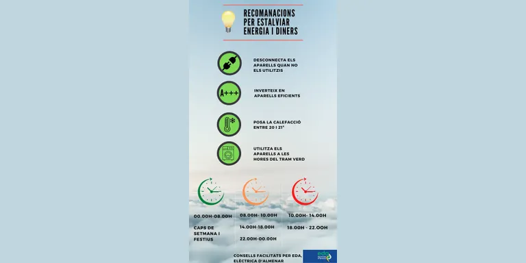 Com estalviar energia a casa segons l'elèctrica d'Almenar