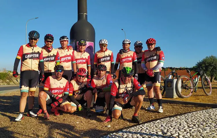 COPE Utrera (98.1 FM) acompaña a Legiones de Leptis en la tercera etapa del Camino de Santiago