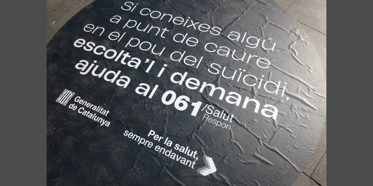 Solsona és una del centenar de poblacions on Salut impulsa una acció de carrer per prevenir el suïcidi