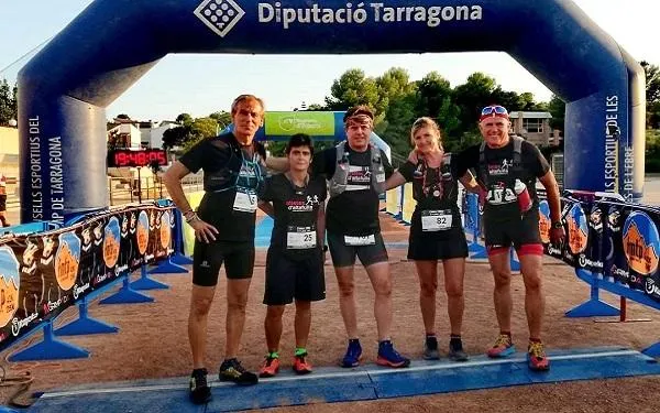 Foto: Atletes d'Altafulla