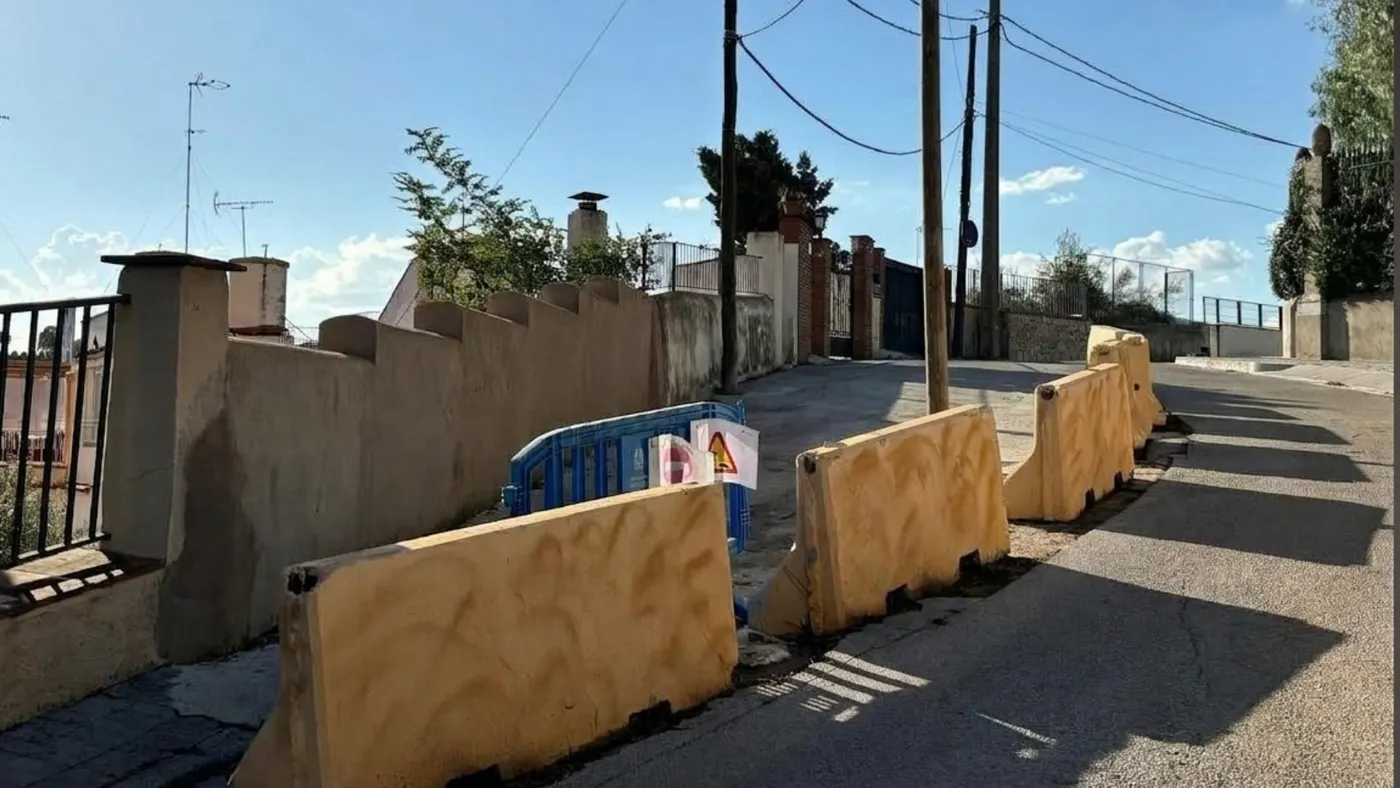 Les obres del mur de l’Olivar s’han reprès aquesta setmana