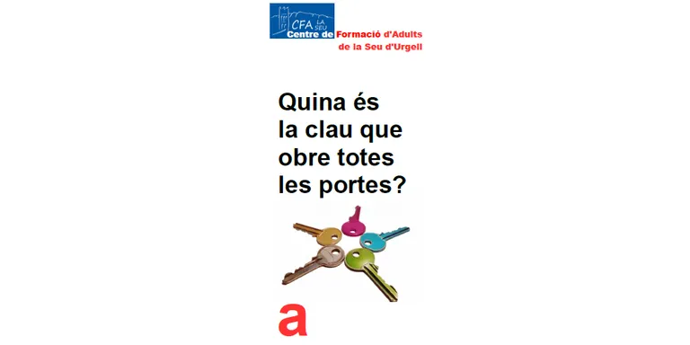El Centre de Formació d'Adults de la Seu obre la preinscripció per al curs 2016-2017