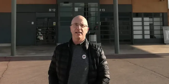 Joan Rabasseda visita Oriol Junqueras i Raül Romeva a la presó de Lledoners