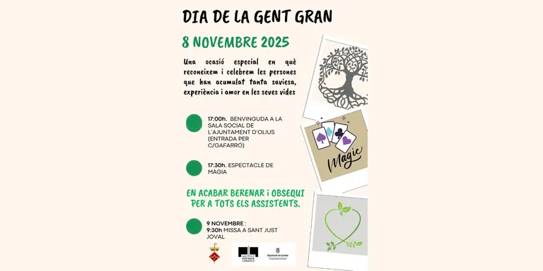 Olius celebra aquest cap de setmana el Dia de la Gent Gran