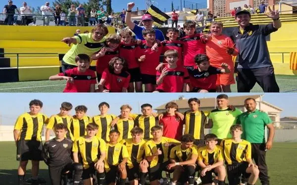 El CE Altafulla celebra els títols de lliga i l’ascens de l’Aleví S12 ‘A’ i el Cadet ‘A’