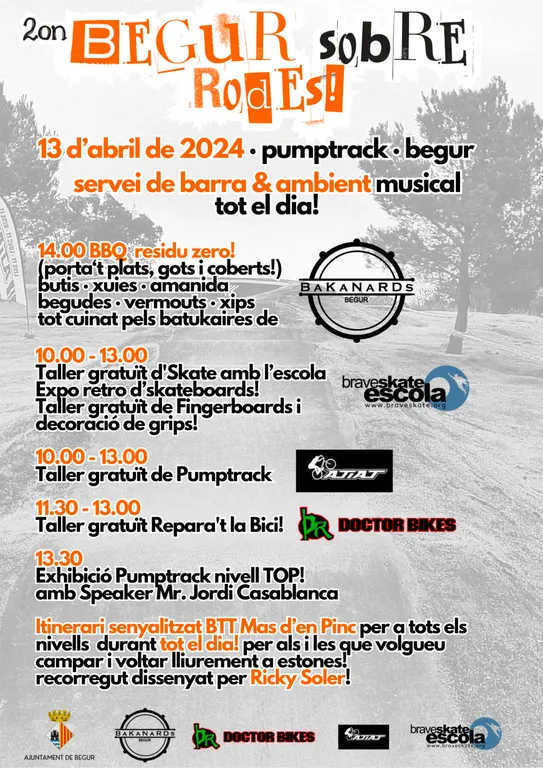 Begur sobre Rodes: emoció i adrenalina al circuit de Pumptrack